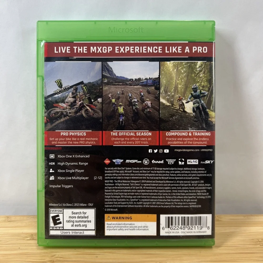 MXGP Pro ~ Monster‎ Energy Finish ~ Xbox One